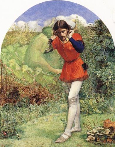 Sir John Everett Millais Ferdinand Lured by Ariel China oil painting art